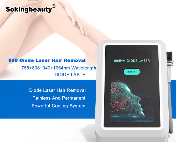 4 wavelength portable diode laser